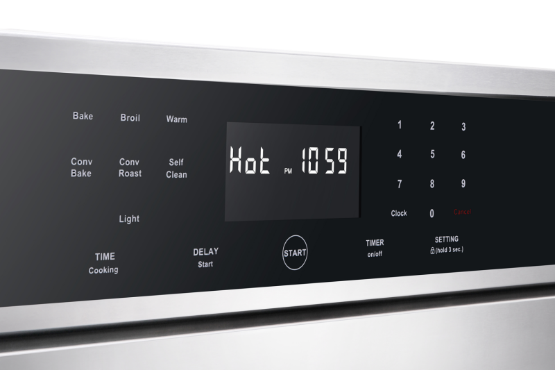 Thor Kitchen  30 Inch Professional Self-cleaning Electric Wall Oven Thor Kitchen - Stainless Steel (HEW3001)
