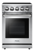THOR KITCHEN  24 Inch Professional Electric Range - Stainless Steel (HRE2401)
