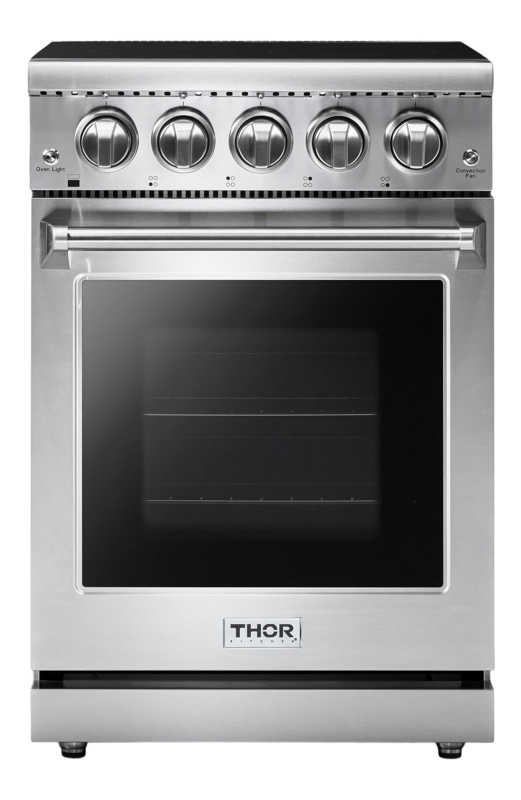 THOR KITCHEN  24 Inch Professional Electric Range - Stainless Steel (HRE2401)