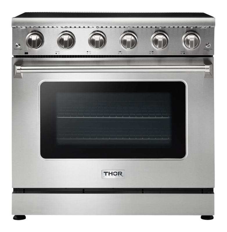 Thor Kitchen  36 Inch Electric Range Professional - Stainless Steel (HRE3601)