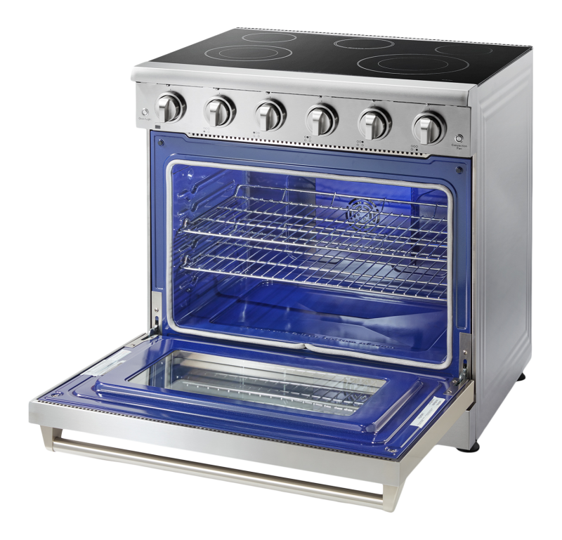 Thor Kitchen  36 Inch Electric Range Professional - Stainless Steel (HRE3601)
