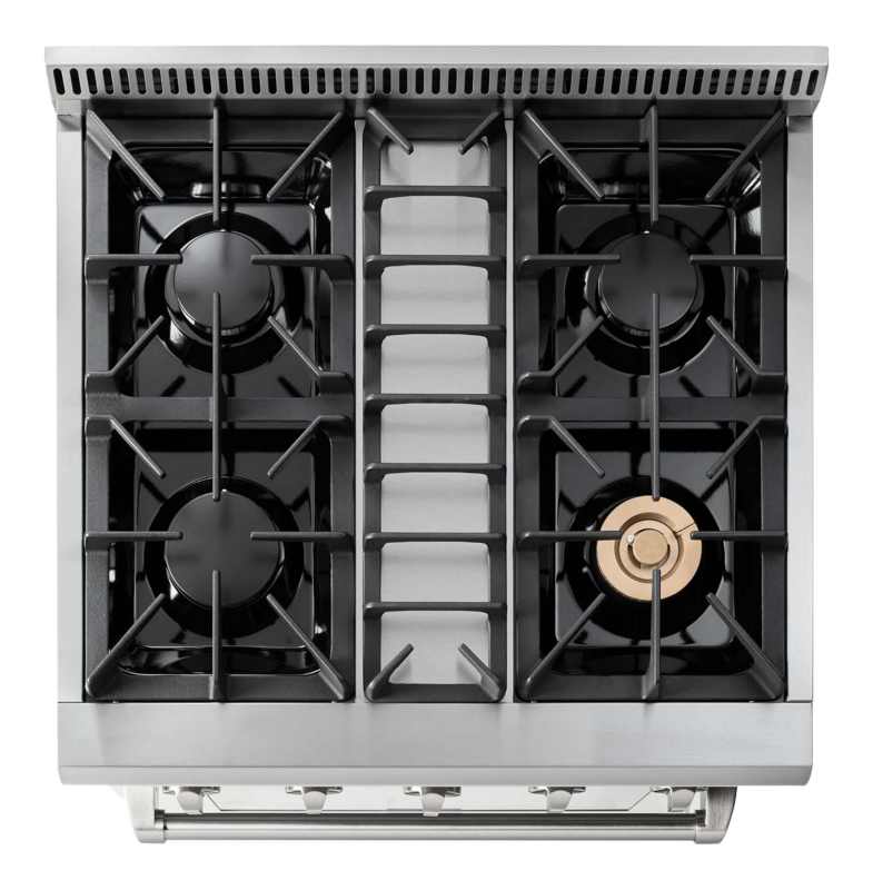 Thor Kitchen  Thor Kitchen 30-Inch Professional Liquid Propane Range (Discontinued) - Stainless Steel (HRG3080ULP)
