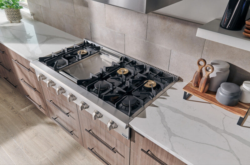 Thor Kitchen  48 Inch Professional Gas Rangetop Thor Kitchen - Stainless Steel (HRT4806U)