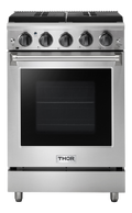 Thor Kitchen  24 Inch Liquid Propane Range Thor Kitchen - Stainless Steel (LRG2401ULP)