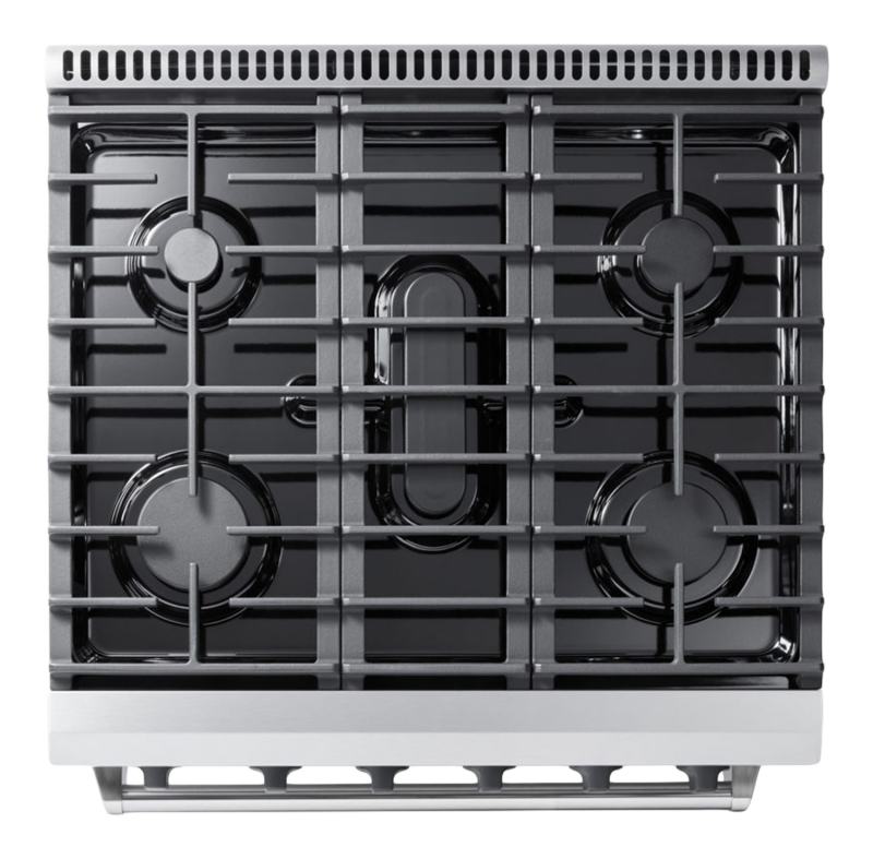Thor Kitchen  30 Inch Liquid Propane Range, 5 Burner Convection Oven Thor Kitchen - Stainless Steel (LRG3001ULP)
