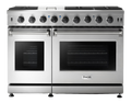 Thor Kitchen  48 Inch Liquid Propane Range, 6 Burner Griddle Double Oven Thor Kitchen - Stainless Steel (LRG4807ULP)