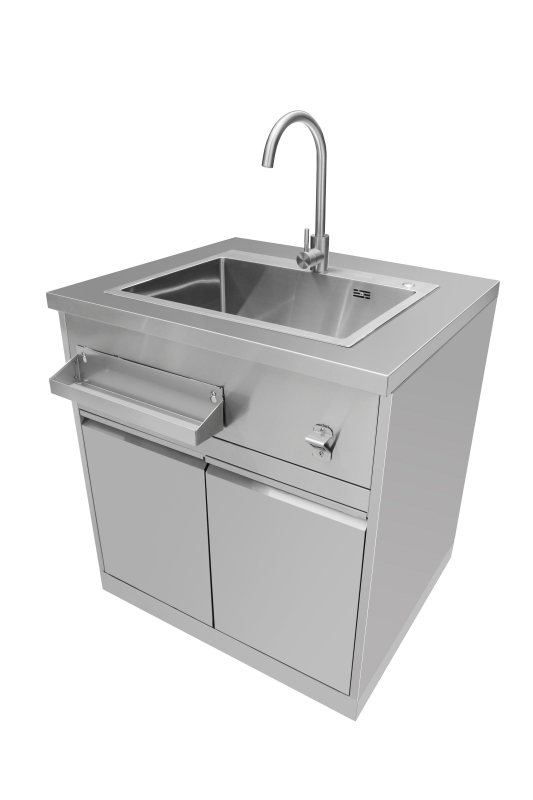 THOR KITCHEN  Outdoor Kitchen Sink Cabinet In Stainless Steel - Stainless Steel (MK01SS304)