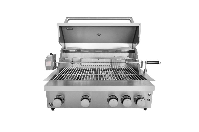 Thor Kitchen  32 Inch Outdoor Kitchen Gas Bbq Grill With 4 Burners - Stainless Steel (MK04SS304)