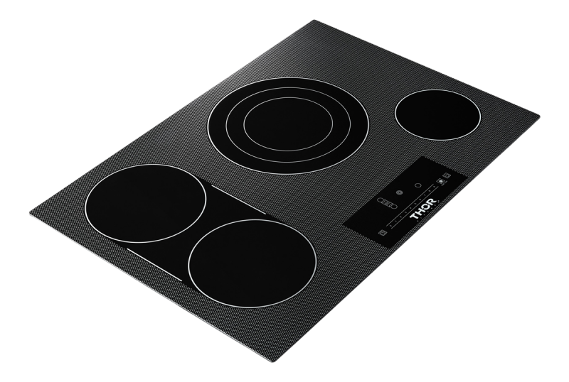 THOR KITCHEN  30 Inch Professional Electric Cooktop Thor Kitchen - Black (TEC30)