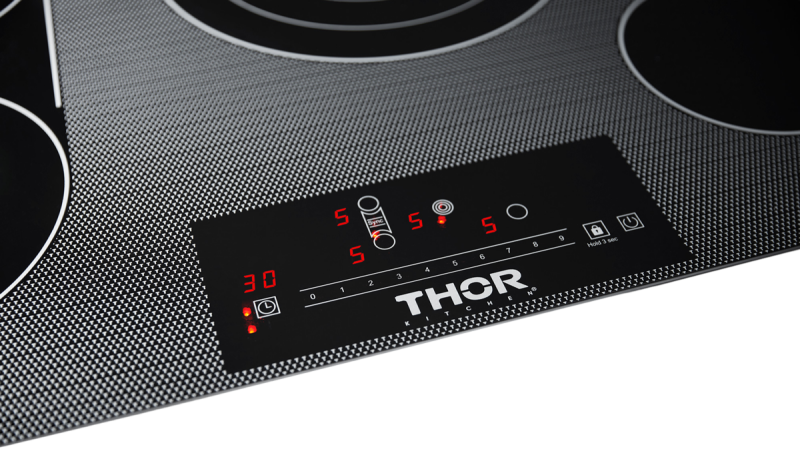 THOR KITCHEN  30 Inch Professional Electric Cooktop Thor Kitchen - Black (TEC30)