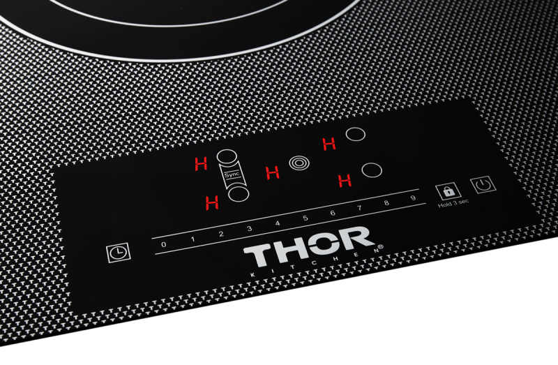 THOR KITCHEN  36 Inch Professional Electric Cooktop Thor Kitchen - Black (TEC36)