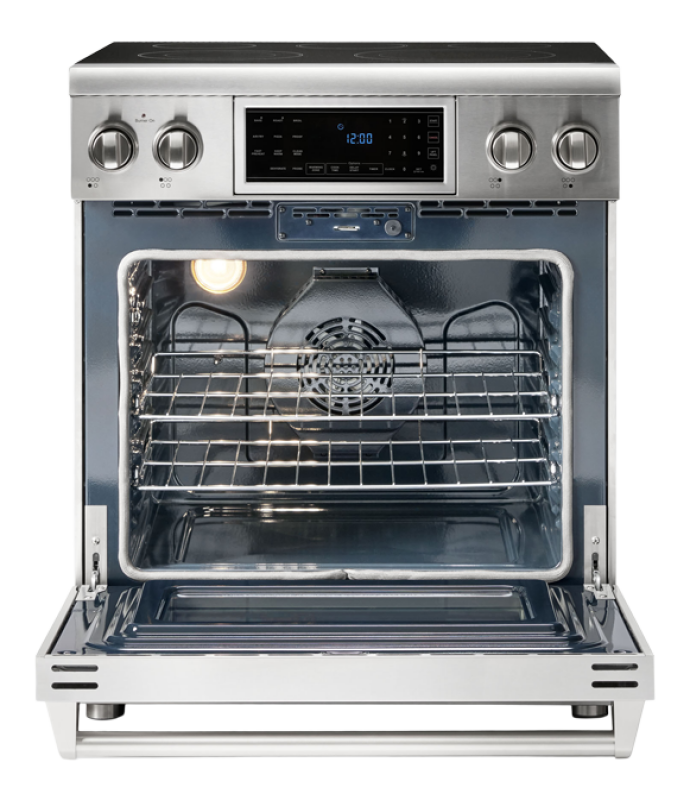 THOR KITCHEN  30 Inch Tilt Panel Electric Range Professional - Stainless Steel (TRE3001)