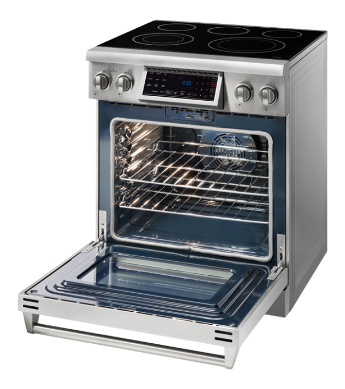 THOR KITCHEN  30 Inch Tilt Panel Electric Range Professional - Stainless Steel (TRE3001)