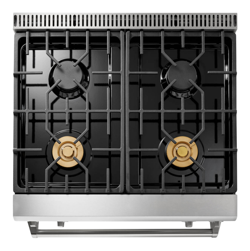 THOR KITCHEN  30 Inch Tilt Panel Gas Range Professional - Stainless Steel (TRG3001)
