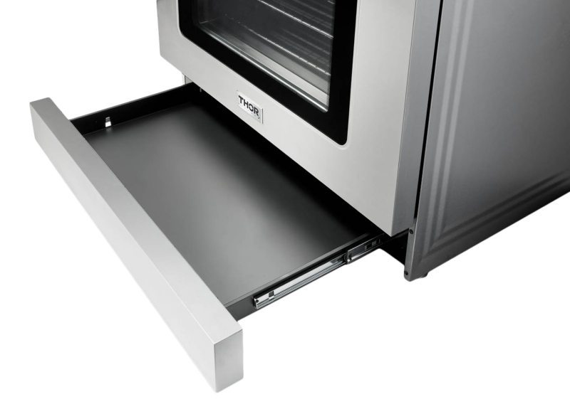 Thor Kitchen  36 Inch Tilt Panel Professional Liquid Propane Range - Stainless Steel (TRG3601LP)