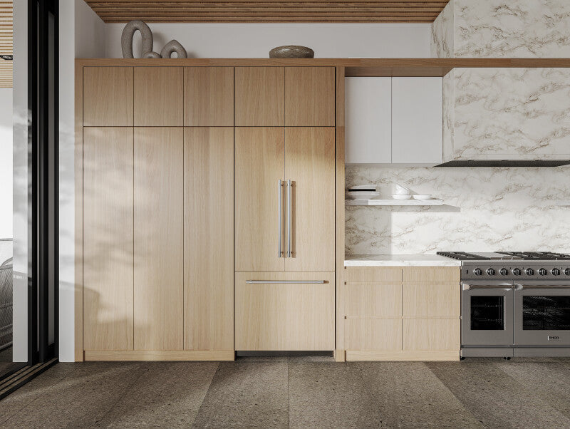 THOR KITCHEN  36 Inch French Door Built-in Refrigerator, Panel Ready - Panel Ready (XRF3619BFP)