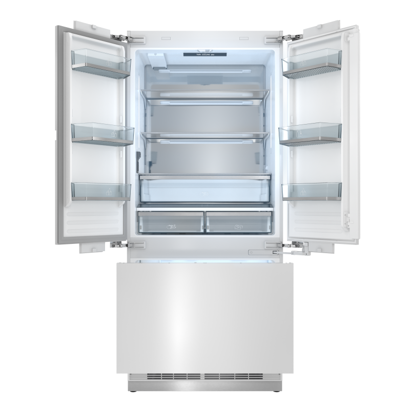 THOR KITCHEN  36 Inch French Door Built-in Refrigerator, Panel Ready - Panel Ready (XRF3619BFP)