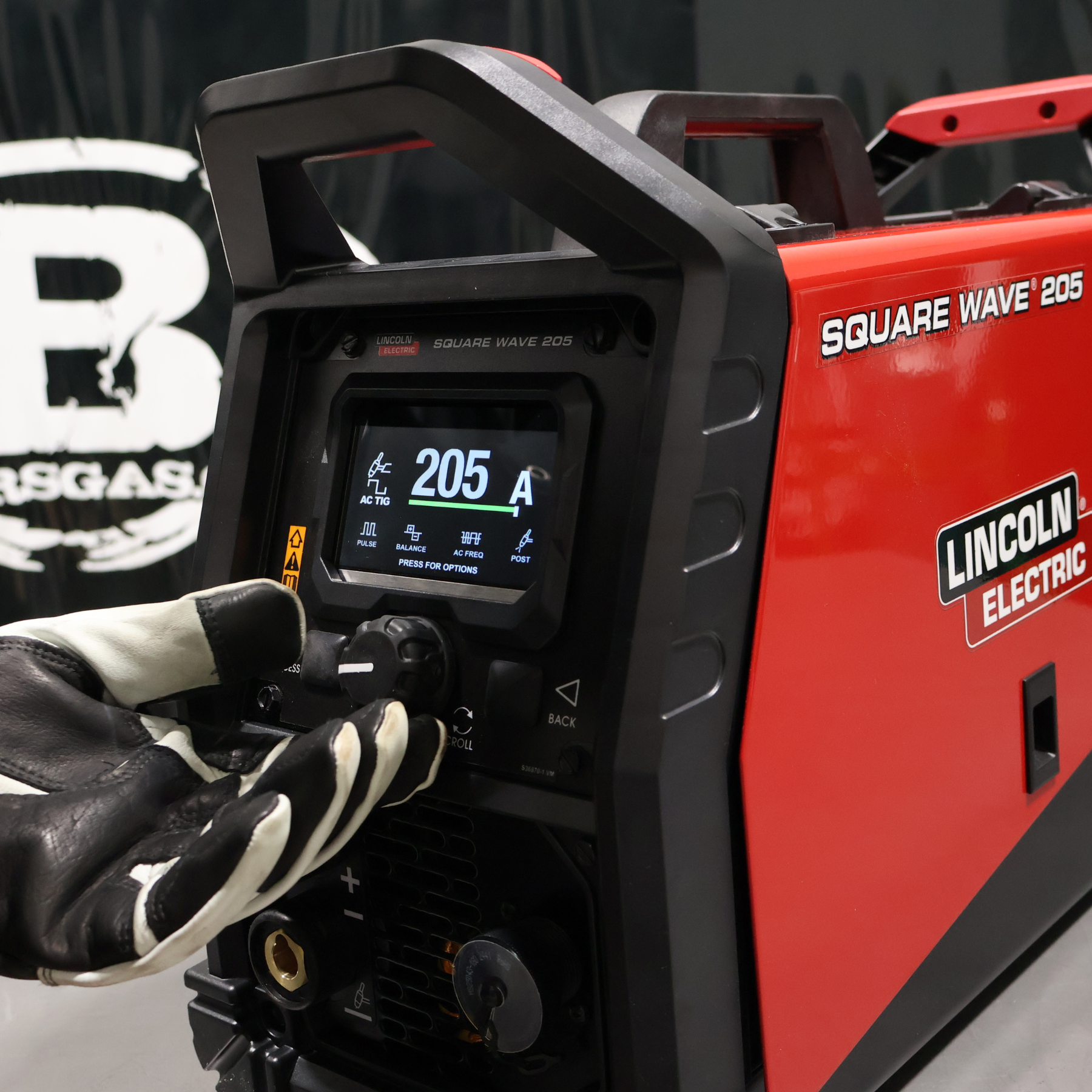 Lincoln Square Wave 205 TIG/Stick Welder - K5613-1
