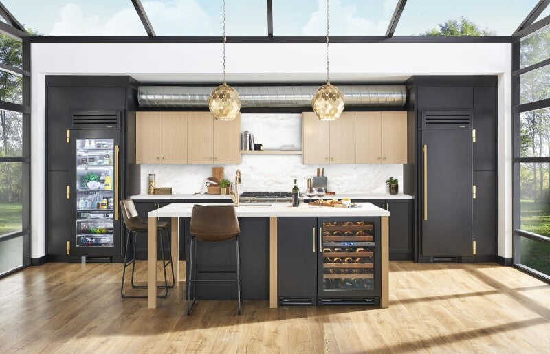 TRUE RESIDENTIAL  TRUE Residential REFER ALL 36"W GLS DR R/H - Stainless Steel (TR36REFRSGC)