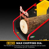 MechMaxx TX1000 Wood Chipper 35HP 1000cc ZONSEN Electric Start 8" Gas Powered Commercial Intelligent Hydraulic Feeding System New