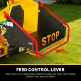 MechMaxx TX1000 Wood Chipper 35HP 1000cc ZONSEN Electric Start 8" Gas Powered Commercial Intelligent Hydraulic Feeding System New