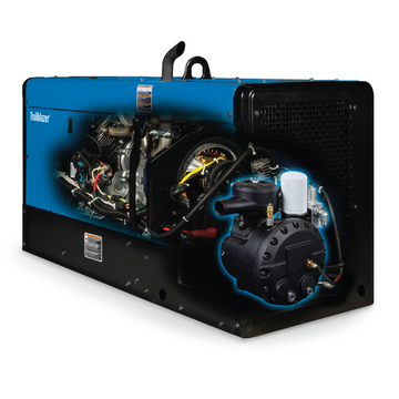 Miller Trailblazer 330 Air Pak w/ Battery Charge, Excel Power, Cooler/separator, Polarity Reversing & WIC - 907836003