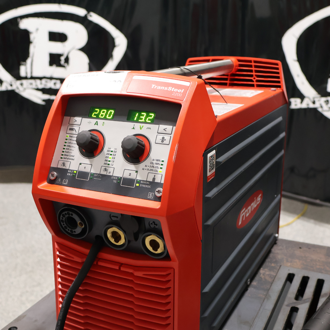Fronius TransSteel 2200 Multiprocess Welder (MIG/TIG/Stick) - 49,0400,0034