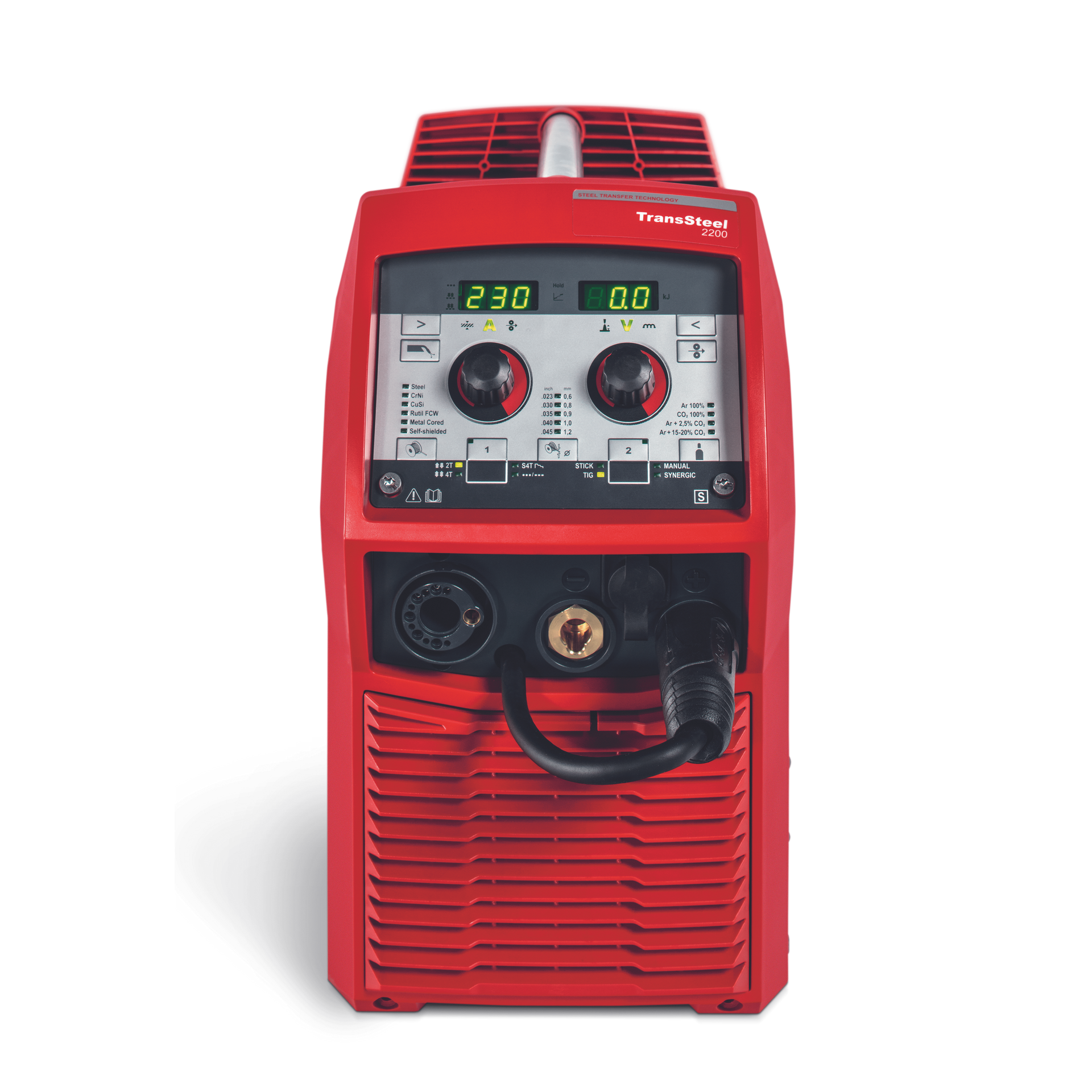 Fronius TransSteel 2200 Multiprocess Welder (MIG/Stick) - 49,0400,0033
