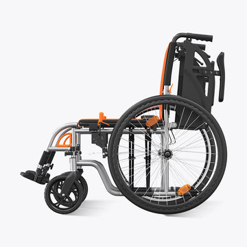Vocic U32 Wheelchair Ultra Lightweight Foldable Quick-Release Wheels 300 lb. Capacity New