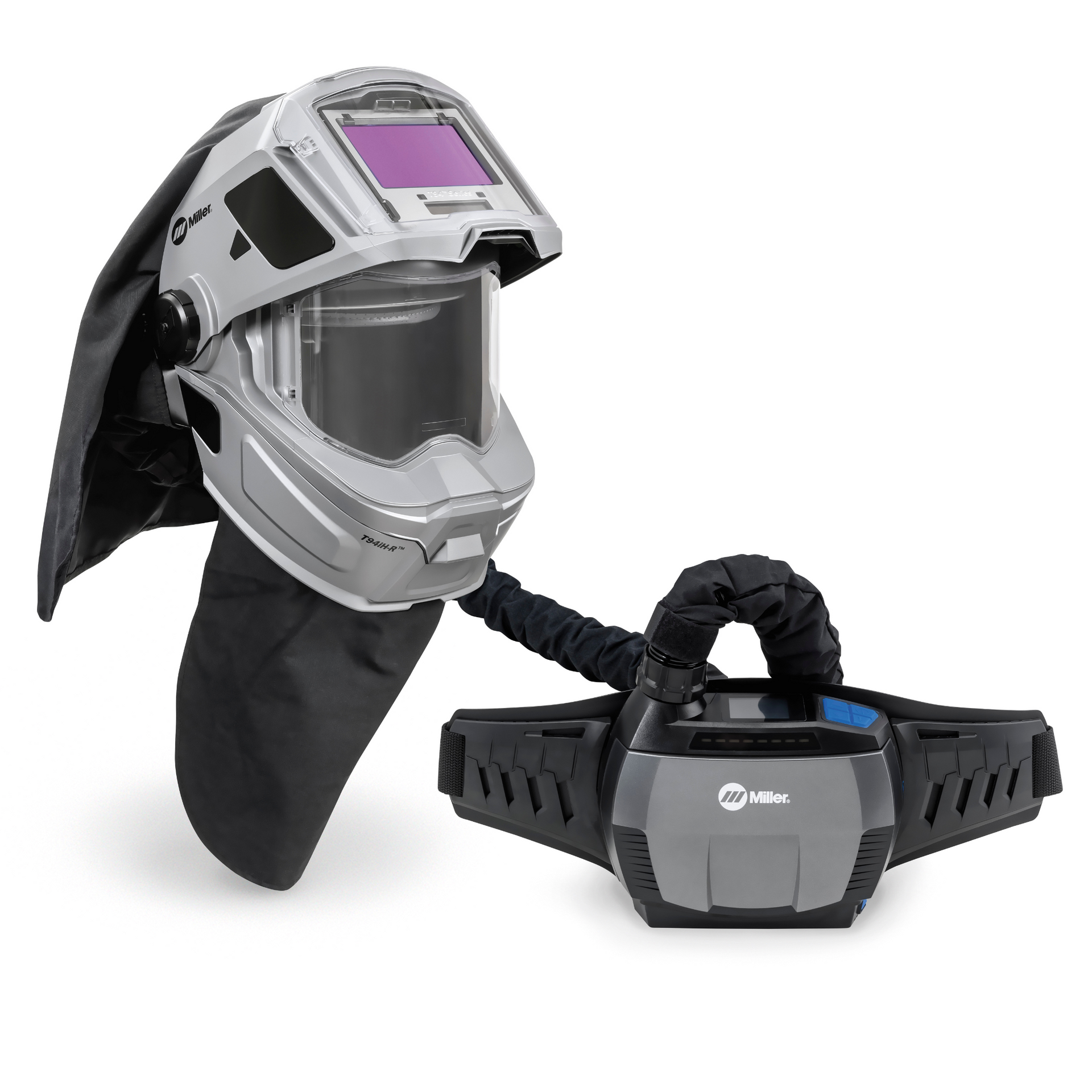 Miller PAPR 2 Hard Hat w/T94iH-R - Complete System - 287510