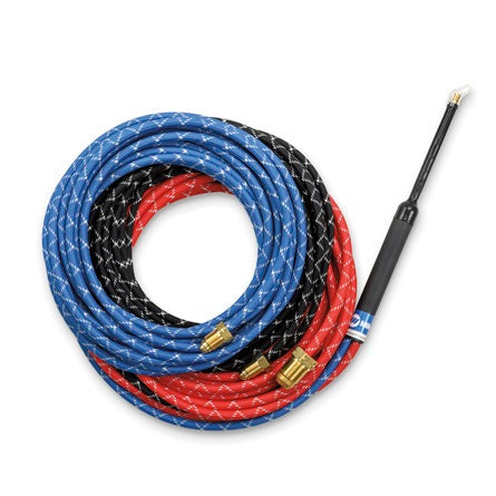 Weldcraft Torch Package, 12.5' (3.8m) Braided - WP-125L-12-R