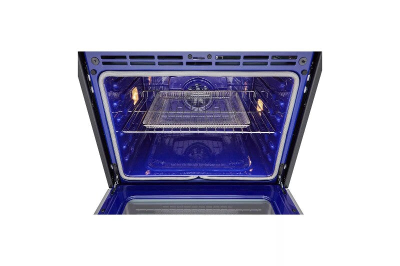LG  1.7/4.7 Cu. Ft. Smart Combination Wall Oven With Convection And Air Fry - Print Proof Stainless Steel (WCEP6423F)