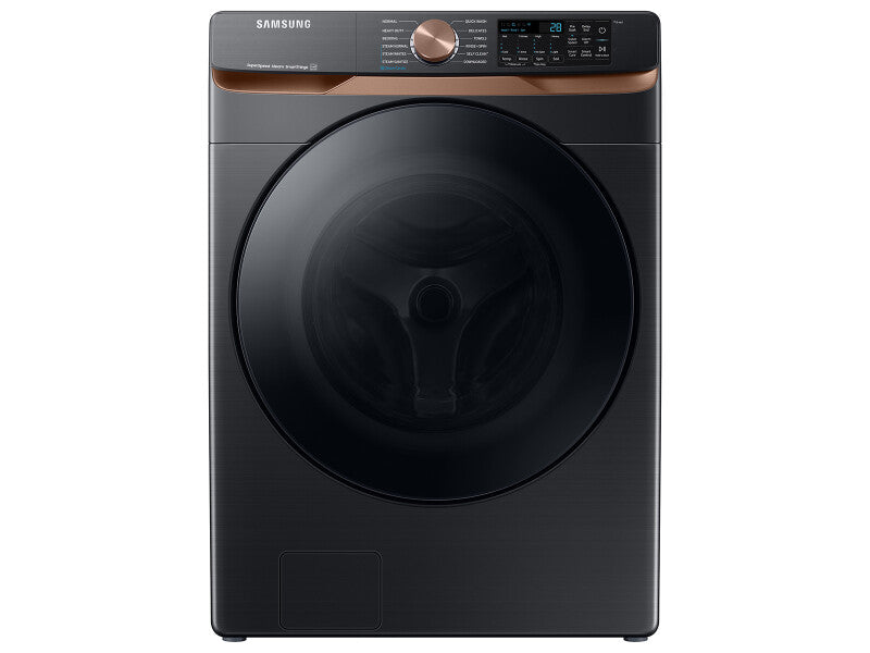 Samsung  Super Speed Wash | Steam Wash | 5.0 cu.ft. - Brushed Black (WF50BG8300AVUS)