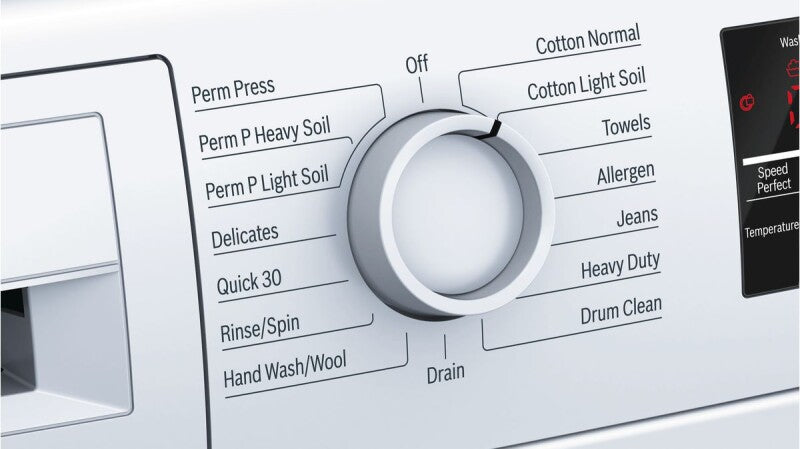 Bosch 300 Series Compact Washer  1400 rpm - White (WGA12400UC)