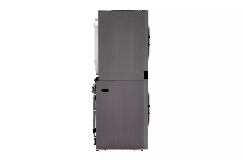 LG  Single Unit Front Load Washtower™ With Center Control™ 4.5 Cu. Ft. Washer And 7.4 Cu. Ft. Electric Dryer - Graphite Steel (WKE100HVA)