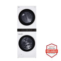 LG  Single Unit Front Load Washtower™ With Center Control™ 4.5 Cu. Ft. Washer And 7.4 Cu. Ft. Electric Dryer - White (WKE100HWA)