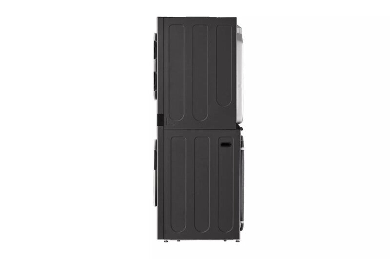 LG  Single Unit Front Load Washtower™ With Center Control™ 4.5 Cu. Ft. Washer And 7.4 Cu. Ft. Gas Dryer - Black Steel (WKGX201HBA)