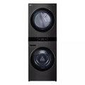 LG  Single Unit Front Load Washtower™ With Center Control® 5.0 Cu. Ft. Washer & 7.4 Cu. Ft. Gas Dryer - Black Steel (WKGX301HBA)