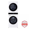 LG  Single Unit Washtower™ With Center Control™ 5.0 Cu. Ft. Front Load Washer And 7.8 Cu. Ft. Electric Ventless Heat Pump Dryer - White (WKHC252HWA)