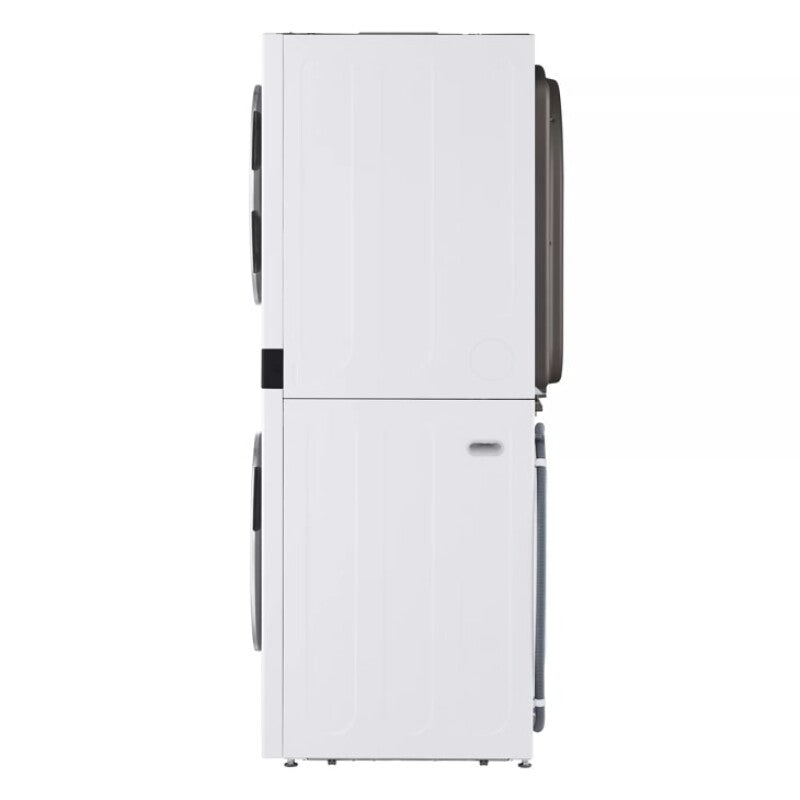 LG  Single Unit Washtower™ With Center Control™ 5.0 Cu. Ft. Front Load Washer And 7.8 Cu. Ft. Electric Ventless Heat Pump Dryer - White (WKHC252HWA)