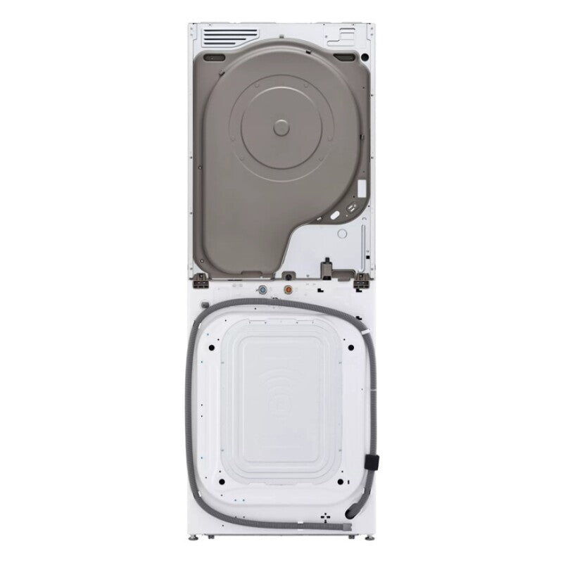 LG  Single Unit Washtower™ With Center Control™ 5.0 Cu. Ft. Front Load Washer And 7.8 Cu. Ft. Electric Ventless Heat Pump Dryer - White (WKHC252HWA)