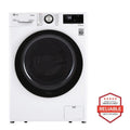 LG  2.4 Cu. Ft. Smart Wi-fi Enabled Compact Front Load Washer With Built-in Intelligence - White (WM1455HWA)