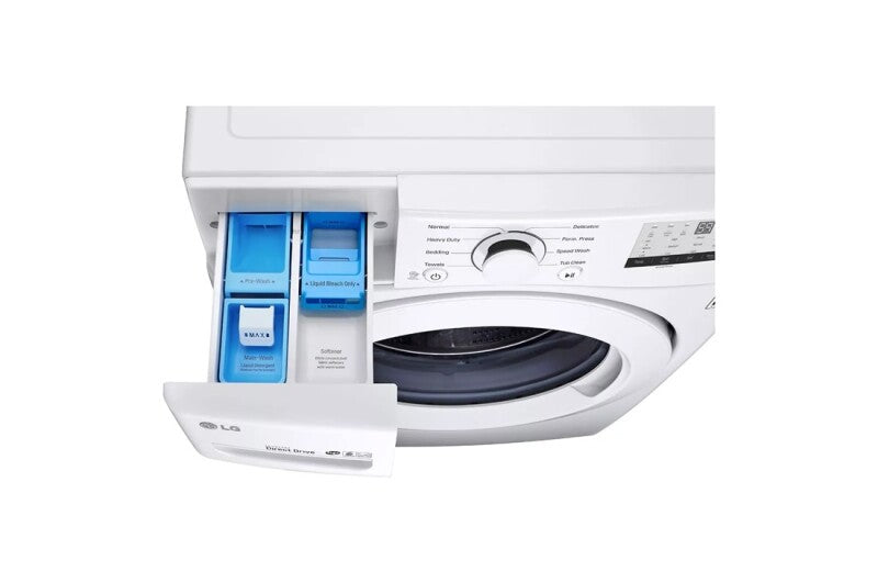LG  4.5 Cu. Ft. Ultra Large Front Load Washer - White (WM3400CW)