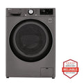 LG  2.4 Cu. Ft. Smart Wi-fi Enabled Compact Front Load All-in-one Washer/dryer Combo With Built-in Intelligence - Graphite Steel (WM3555HVA)
