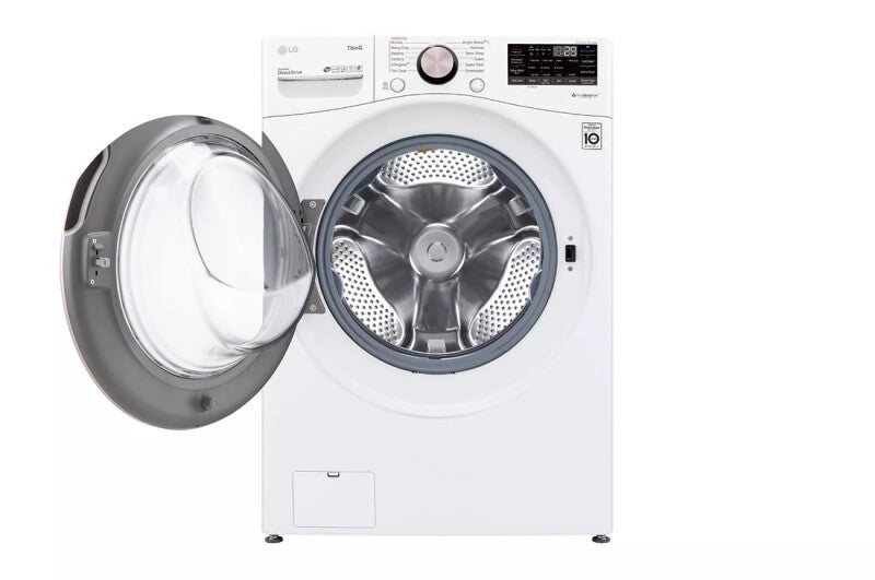 LG  4.5 Cu. Ft. Ultra Large Capacity Front Load Washer - White - White (WM4000HWA)