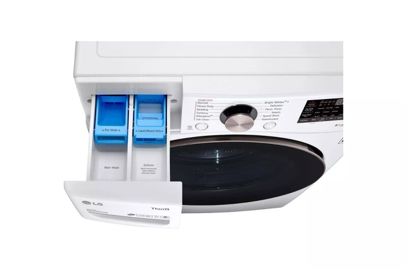 LG  4.5 Cu. Ft. Ultra Large Capacity Front Load Washer - White - White (WM4000HWA)