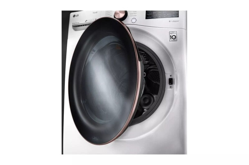 LG  4.5 Cu. Ft. Ultra Large Capacity Front Load Washer - White - White (WM4000HWA)