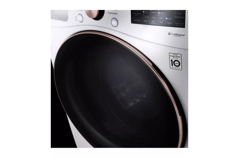 LG  4.5 Cu. Ft. Ultra Large Capacity Front Load Washer - White - White (WM4000HWA)