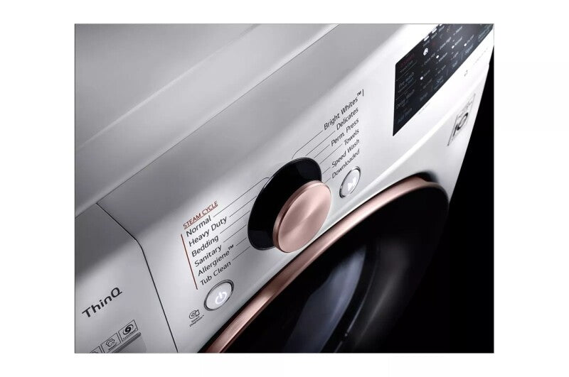LG  4.5 Cu. Ft. Ultra Large Capacity Front Load Washer - White - White (WM4000HWA)
