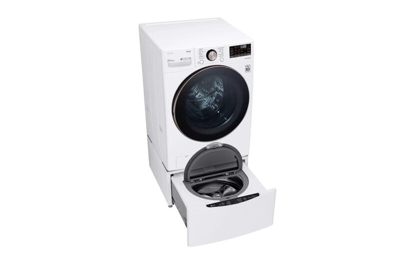 LG  4.5 Cu. Ft. Ultra Large Capacity Front Load Washer - White - White (WM4000HWA)